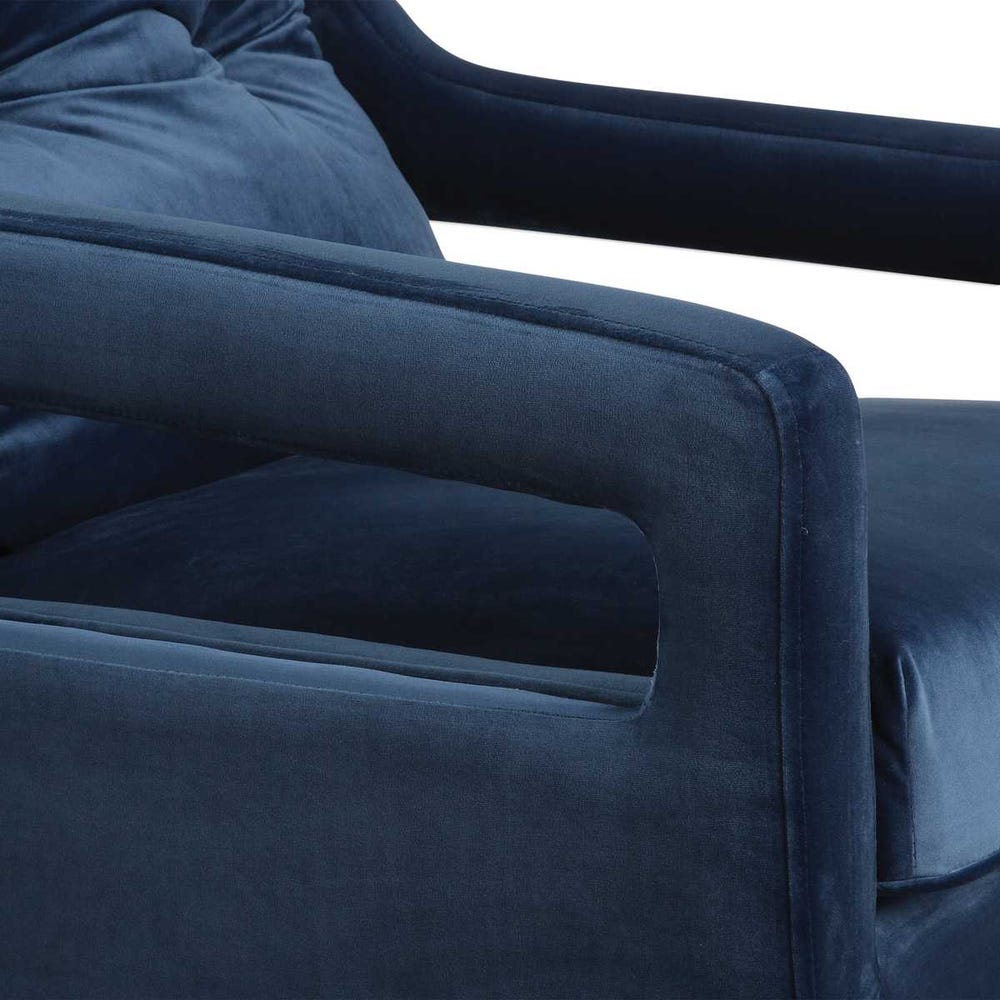 Frederick Ink Blue Armchair