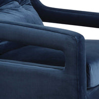 Frederick Ink Blue Armchair