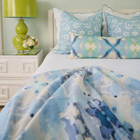 Sereia Blue Multicolour Decorative Pillow (4 Sizes Available)