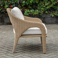 Avenue White All Weather Outdoor Lounge Chair
