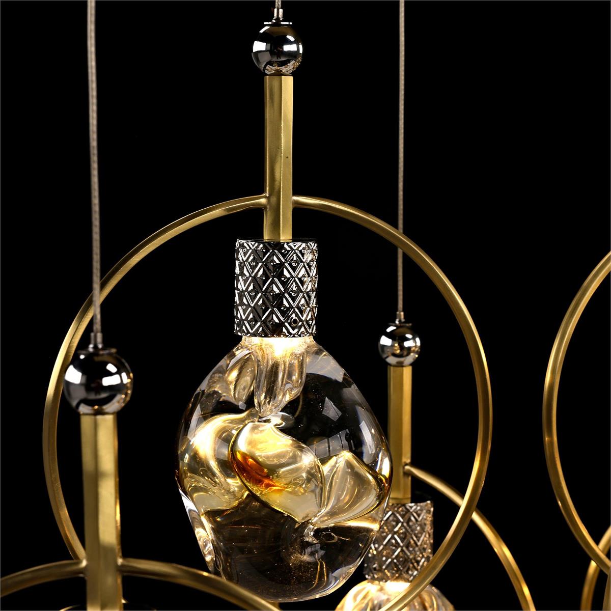 Francesca Fourteen-Light Horizontal Chandelier