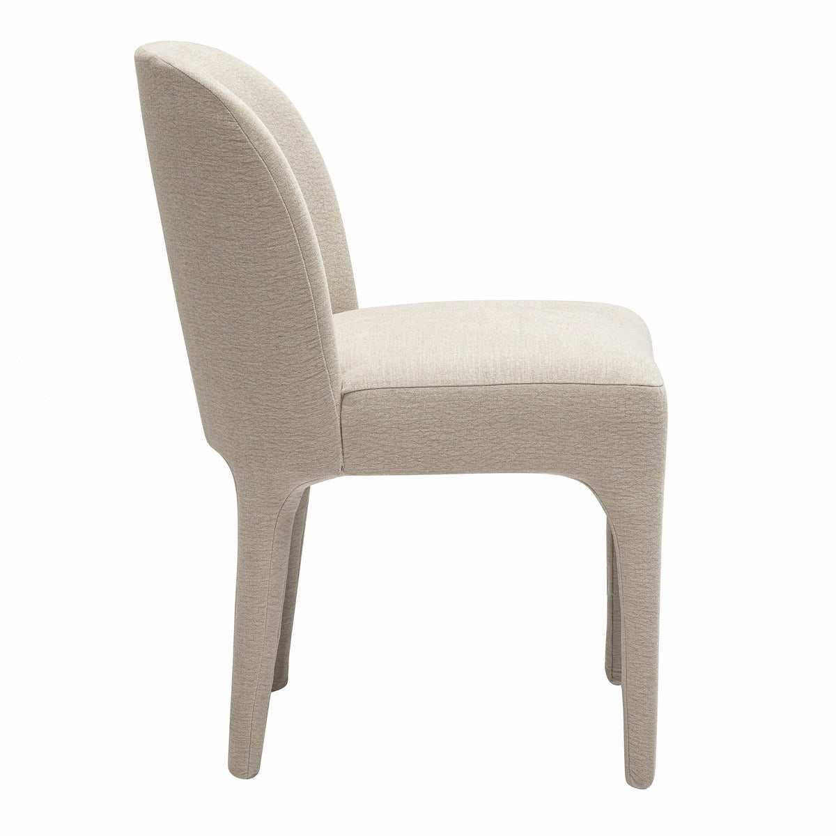 Margarette Modern Upholstered Beige Dining Chair (Set of 2)