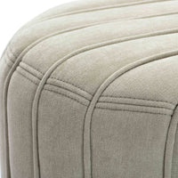 Addison Mint Green Chenille Ottoman