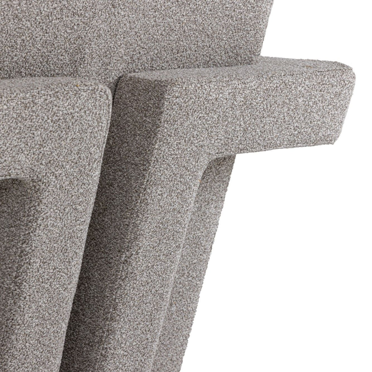 Lyndsay Modern Light Greige Accent Chair