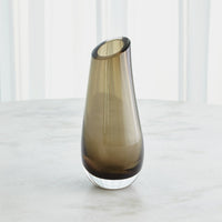 Slant Smoke Vase (2 Sizes Available)