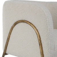 Netta Off-White Accent Chair