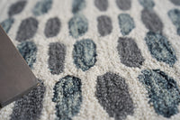 Reign Black/Grey Luxury Area Rug