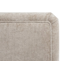 Georgina Chenille Taupe Accent Chair