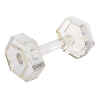 Crystal Dumbbell Sculptural Décor