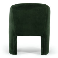 Akiko Modern Jade Green Velvet Dining Chair