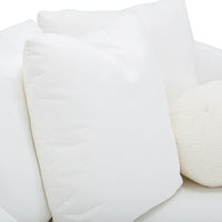 Nihan Cream Performance Linen Daybed