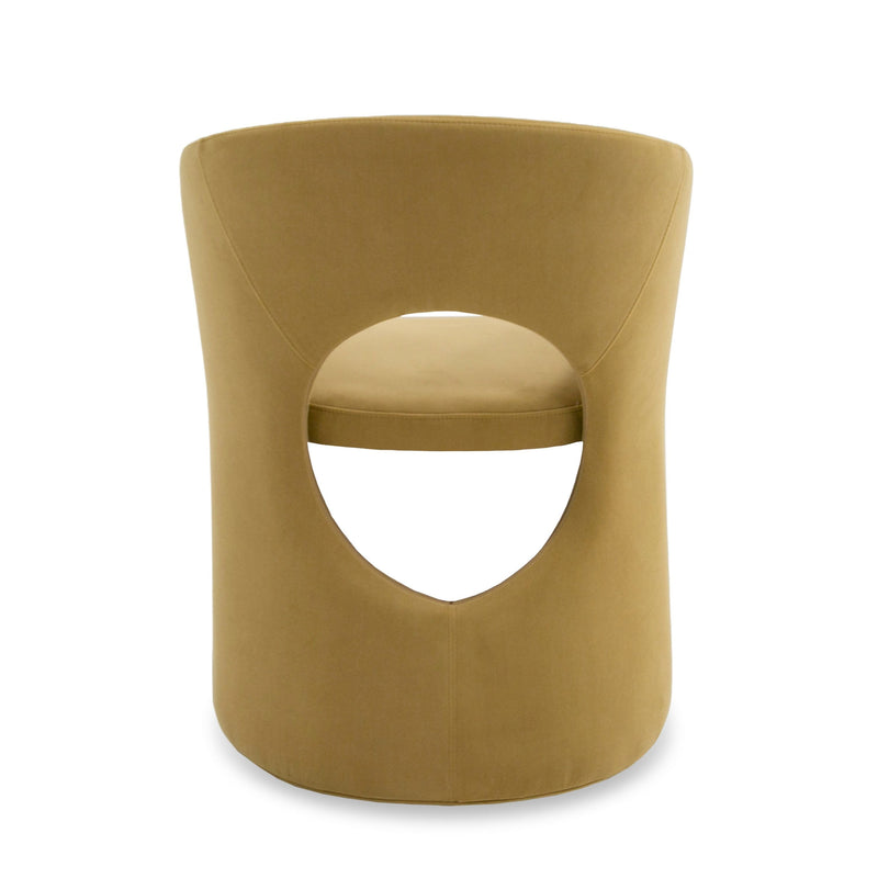 Digby Modern Tan Fabric Dining Chair