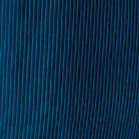 Prado Pleated Navy Velvet With Gold Frame Chair - Luxury Living Collection