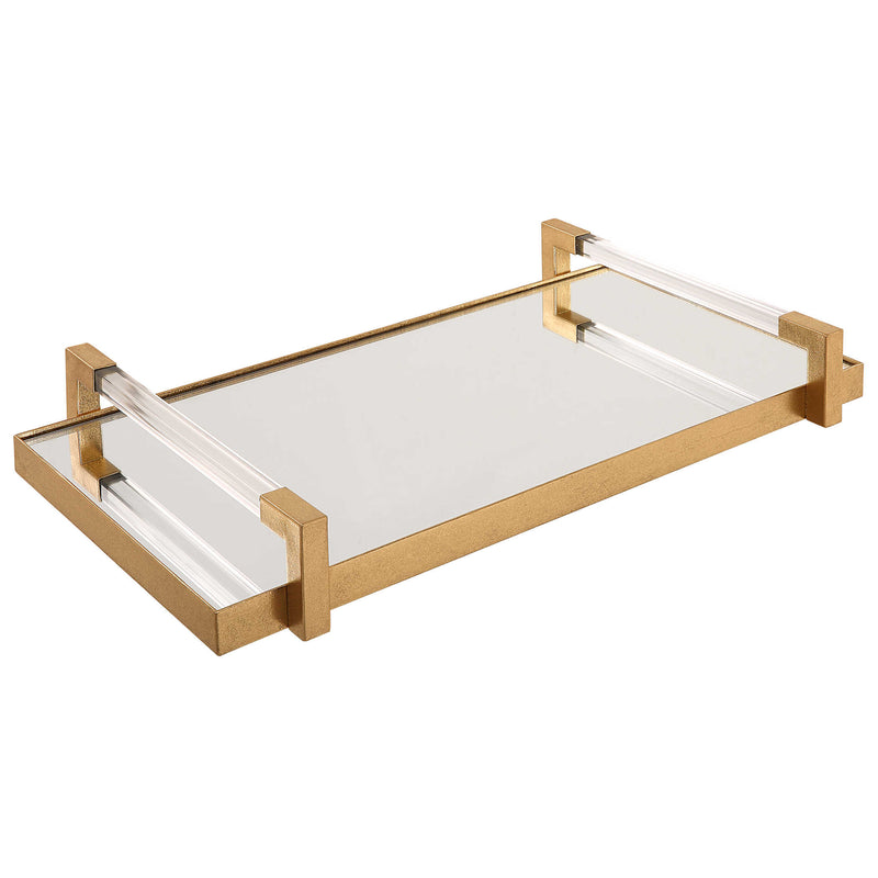 Reed Modern Gold Tray