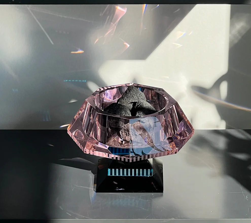 Hazel European Artist Collection Crystal Bowl