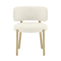 Havana Cream Boucle Dining Chair - Luxury Living Collection