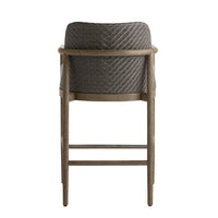 Chilton Outdoor Performance Boucle Dark Bar Stool