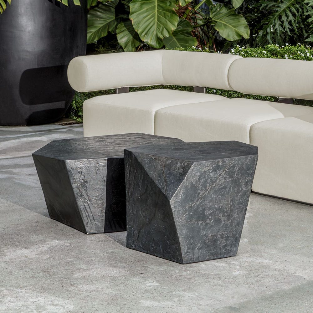 Verah White Outdoor Corner Modular Sofa