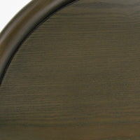 Pheobe Contemporary Brown Ash Round Nesting Table Set