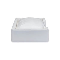 Karsyn 40.2" Performance Pearl Fabric Modular Pet Bed