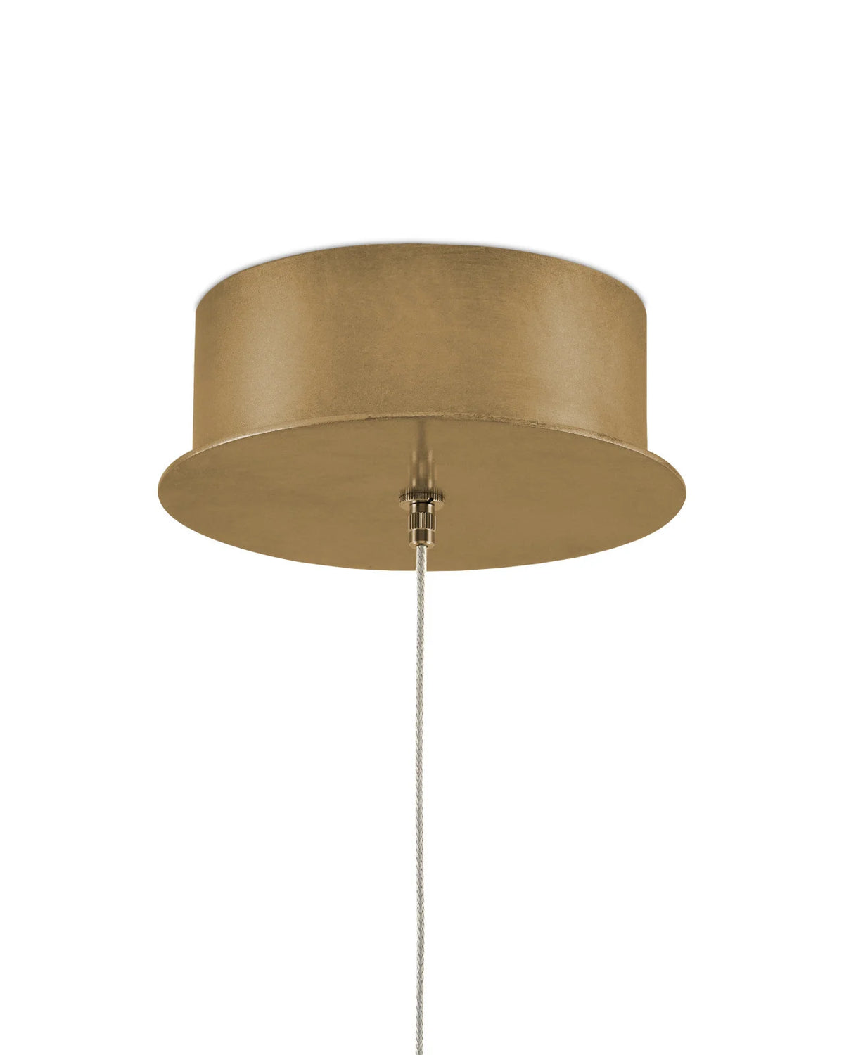 Sabine Quartz & Brass Pendant