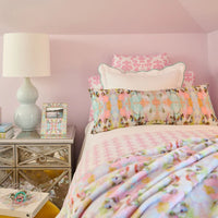 Adeline Pink Twin XL Headboard Pillow