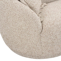 Marion 60" Two-Tone Textured Performance Boucle Loveseat - LAF