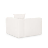 Tereasa Cream Performance Chenille Modular Corner Chair (RAF & LAF)