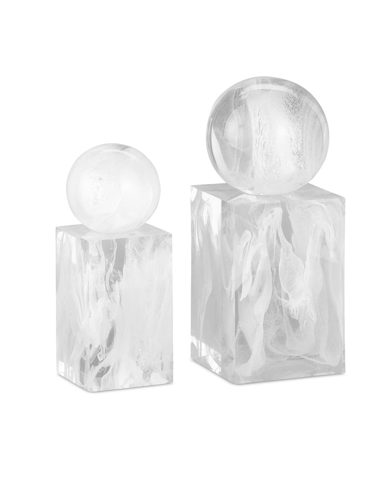 Margaux White Décor Objects (Set of 2)