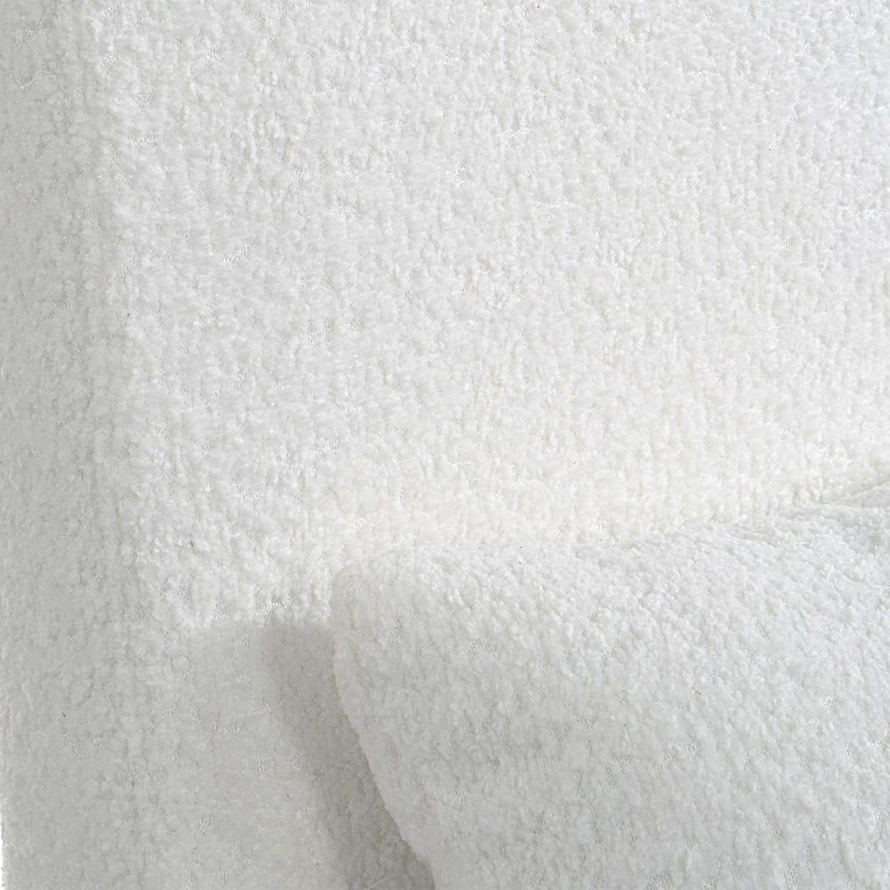 Hazel Armless White Linen Chair