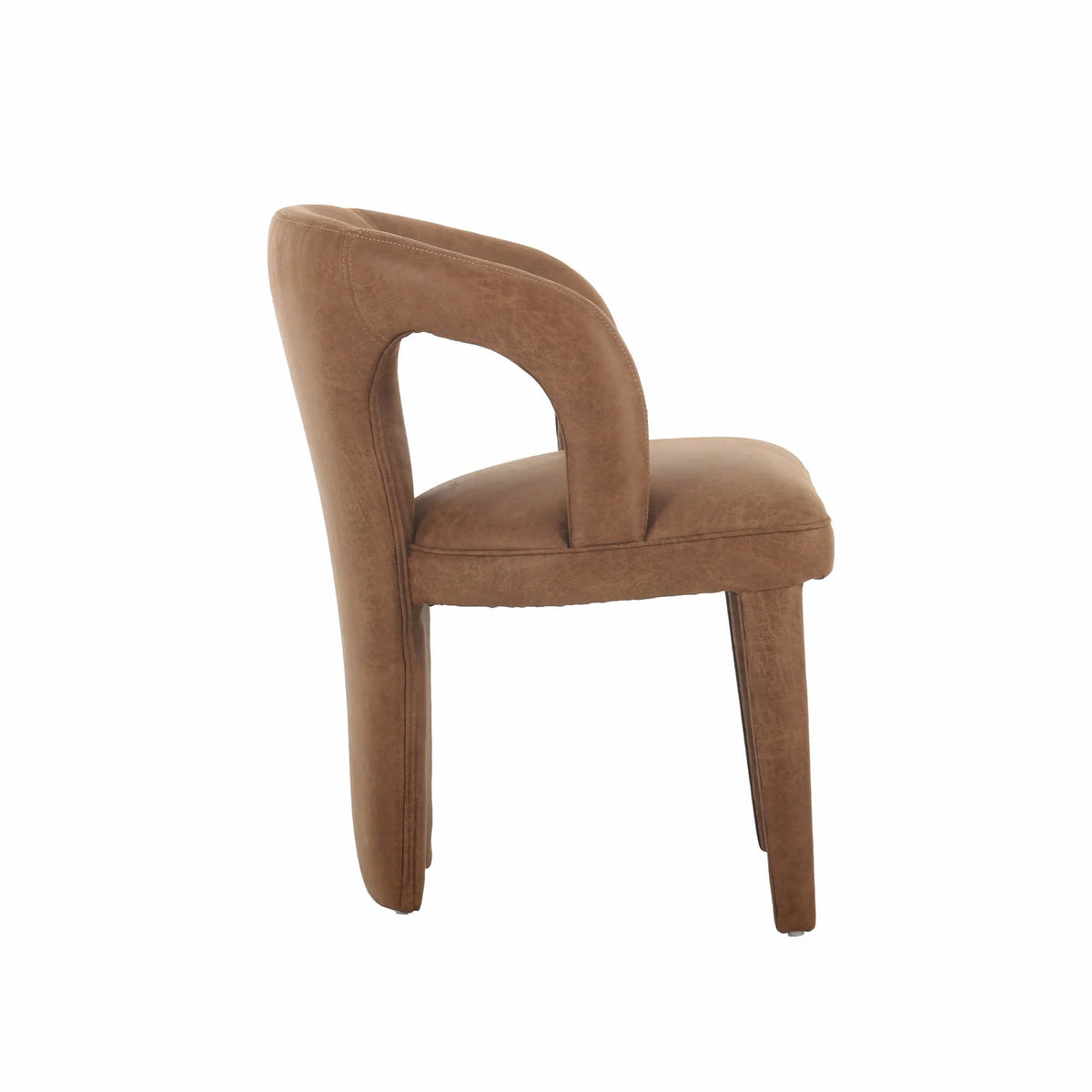 Omi Cognac Leather Dining Chair