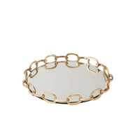 Linked Brass Tray (2 Sizes Available)