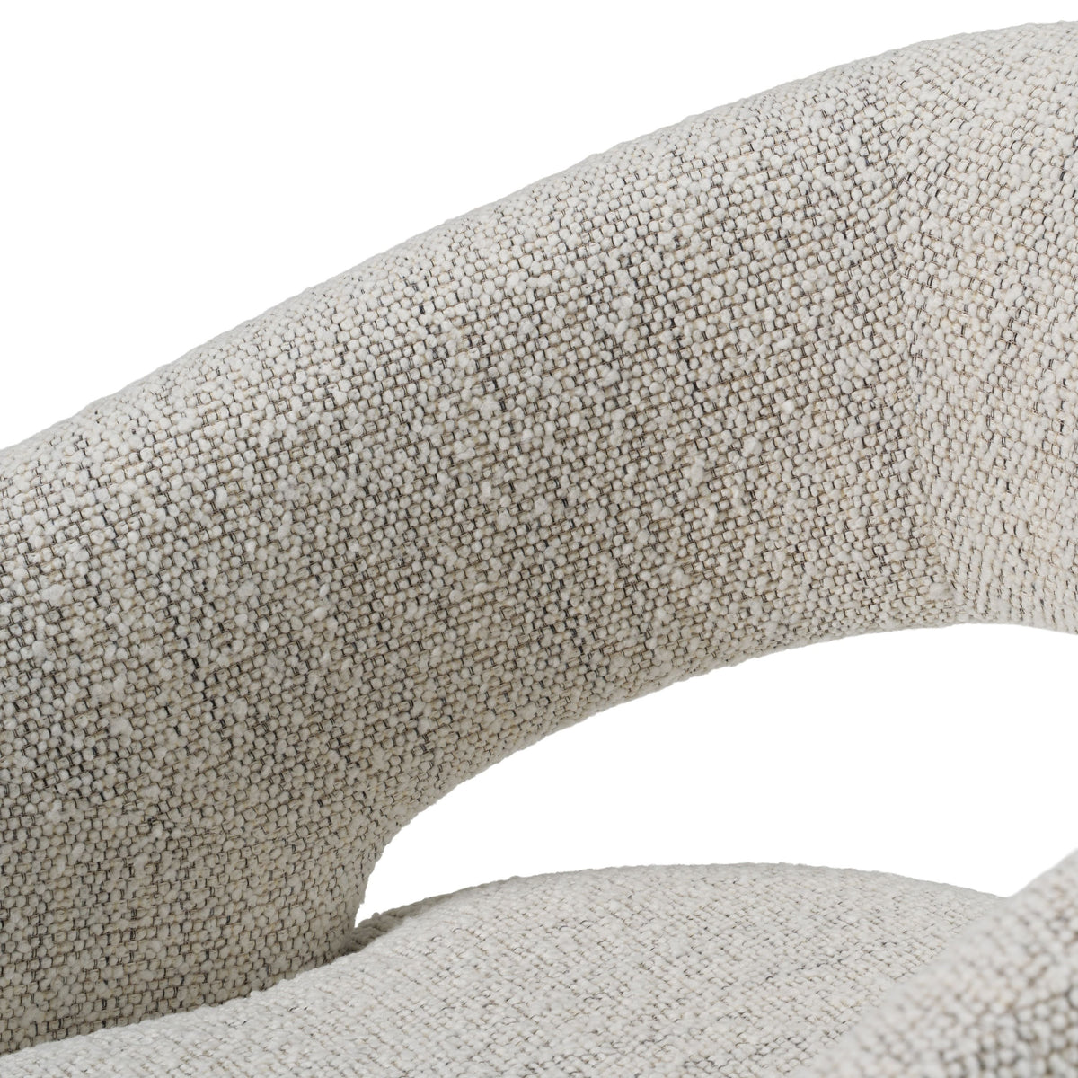 Gastra Beige Modern Fabric Dining Chair