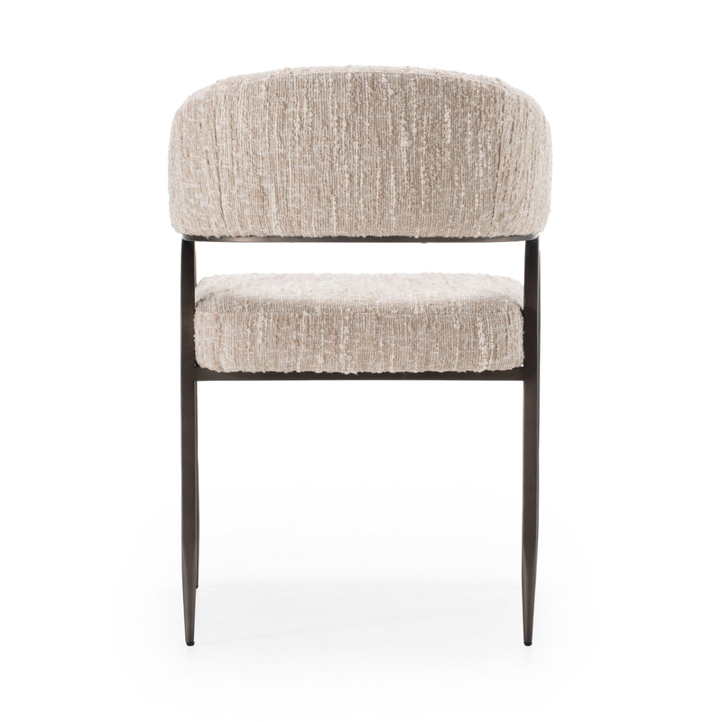 Claire Modern Beige Fabric Dining Chair