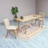 Emma Natural Sand Dining Chair (Set of 2)