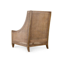 Aspen Driftwood Linen Accent Chair