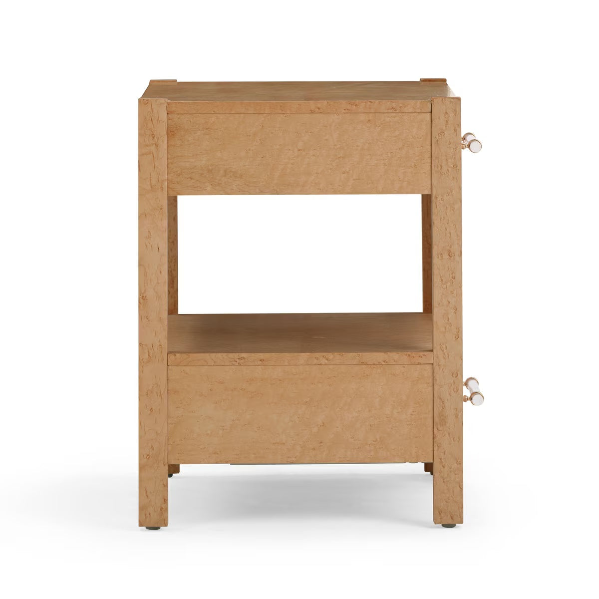 Blythe Birdseye Maple 2-Drawer Nightstand