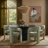 Sammi Round Oak Dining Table (2 Sizes Available 41"-60")