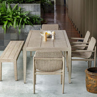 Audrey 92" Indoor-Outdoor Dining Table