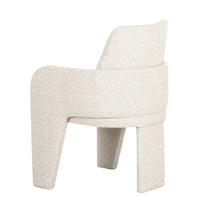 Claude Modern Beige Fabric Dining Chair