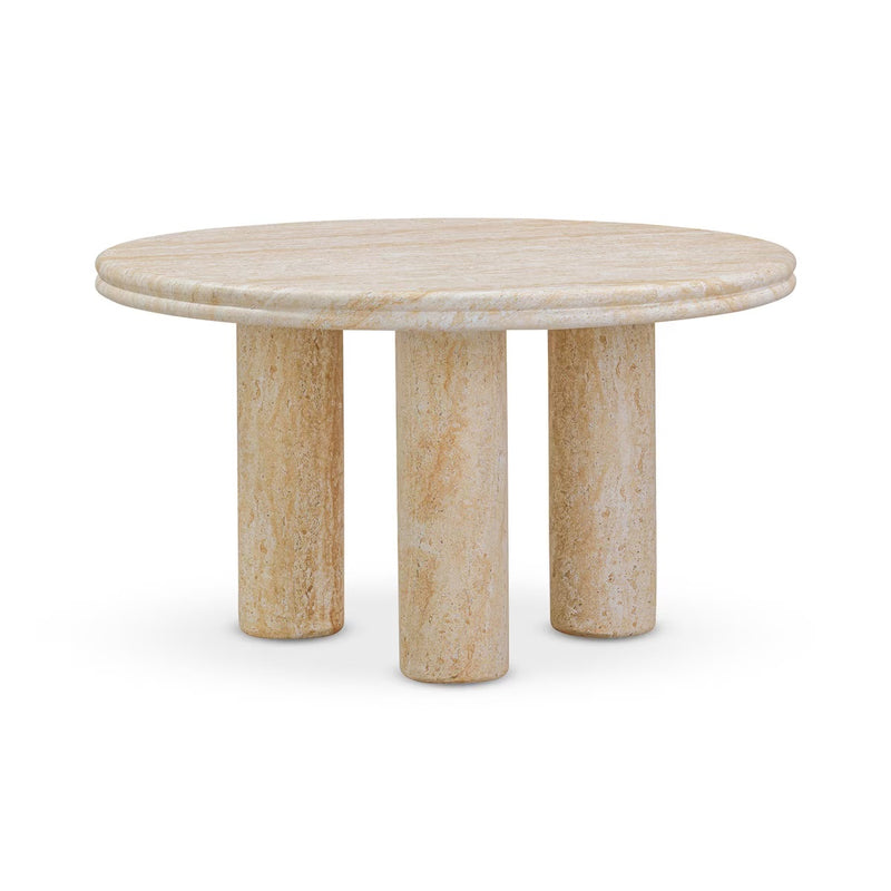 Amora Faux Travertine Nesting Coffeee Table Set (Indoor or Outdoor)