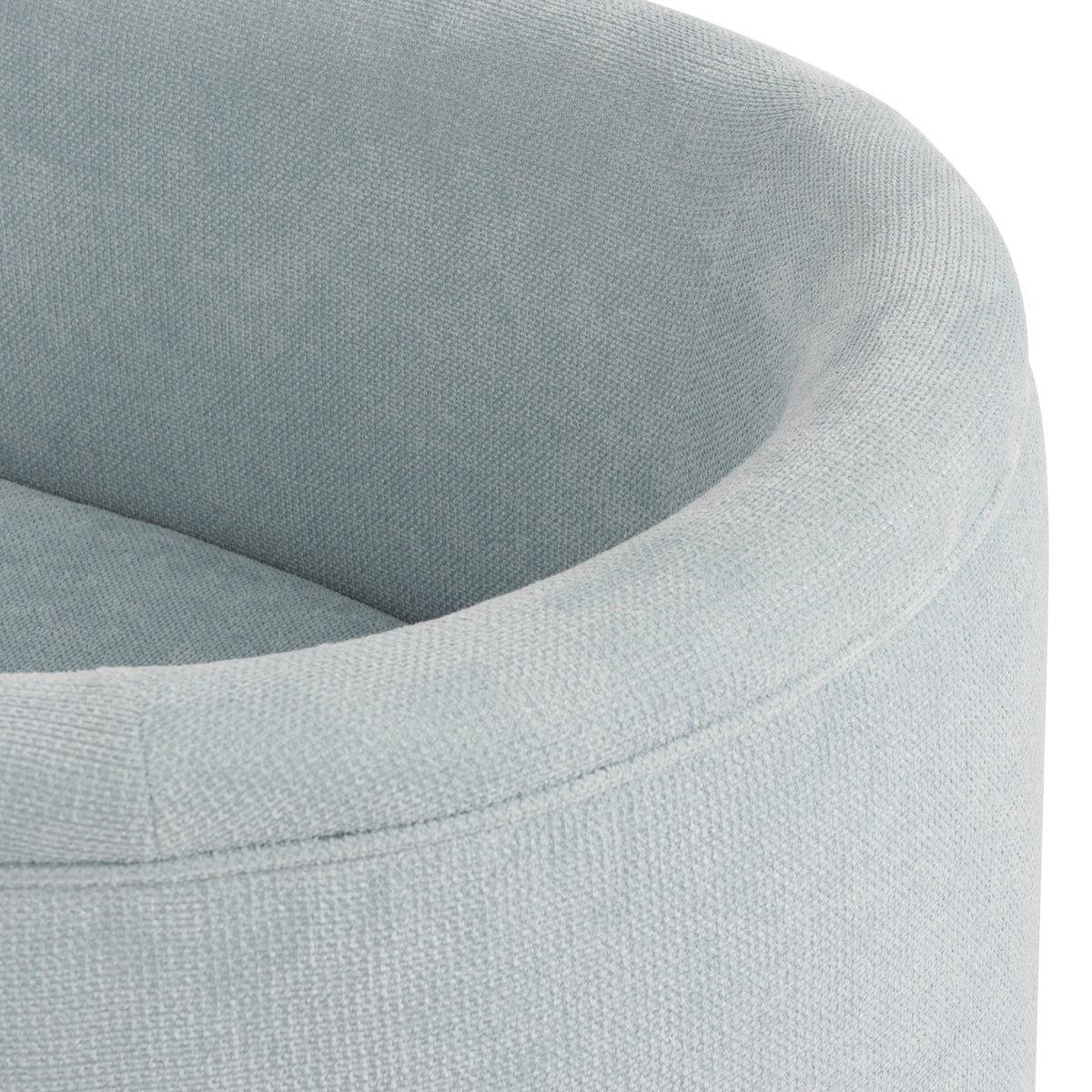 Georgina Chenille Light Blue Accent Chair