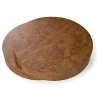 Mason 47" Modern Faux Burl Coffee Table