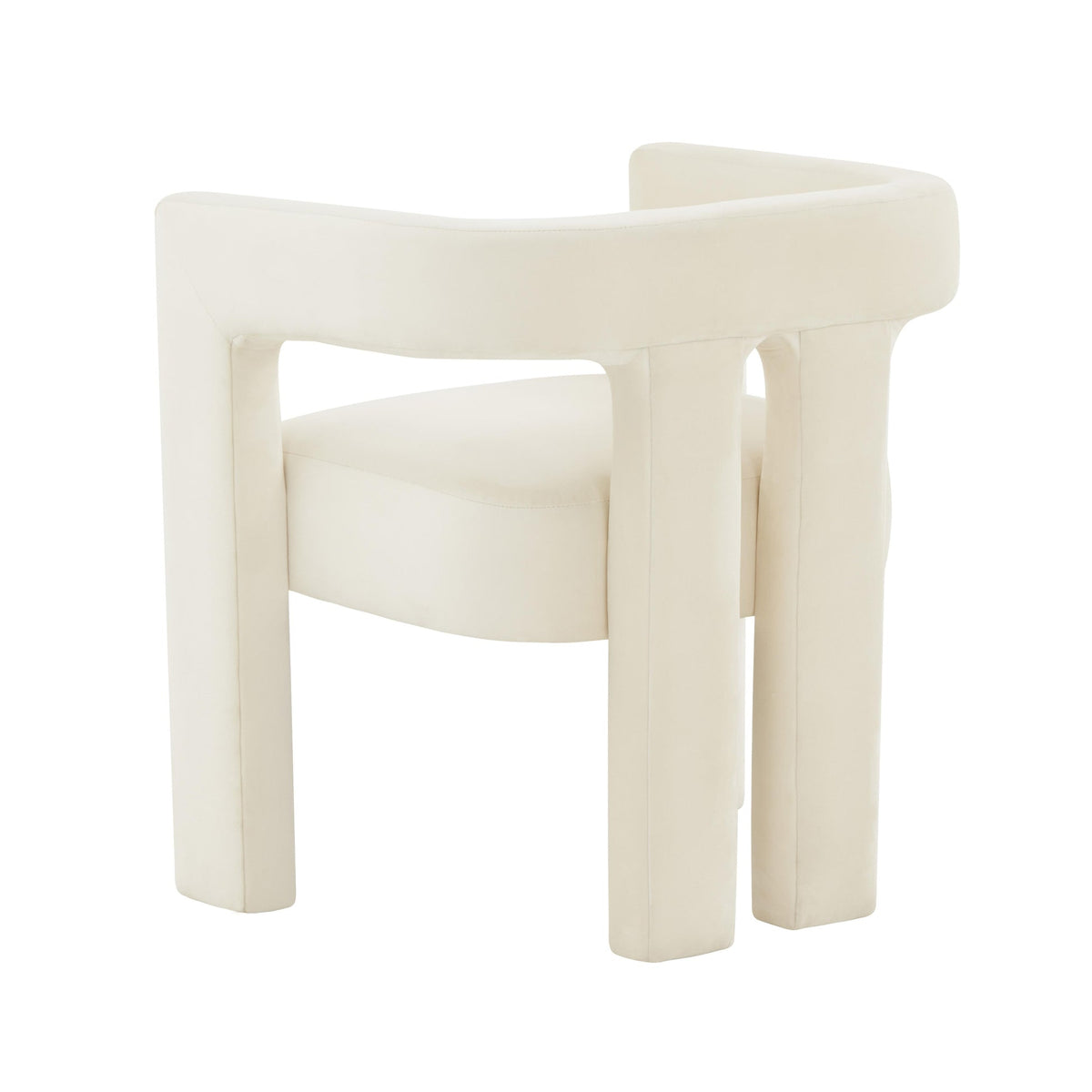 Sloane Cream Performance Velvet Chair