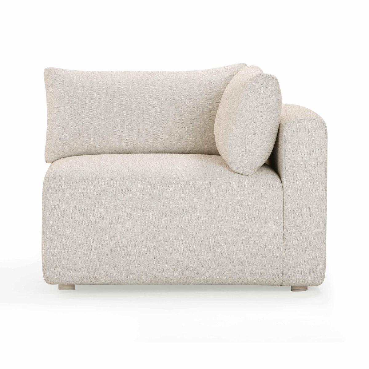 Karsyn Cream Performance Fabric Outdoor Modular Corner Chair