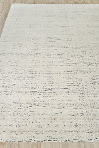 Rina Ivory/Navy Area Luxury  Rug