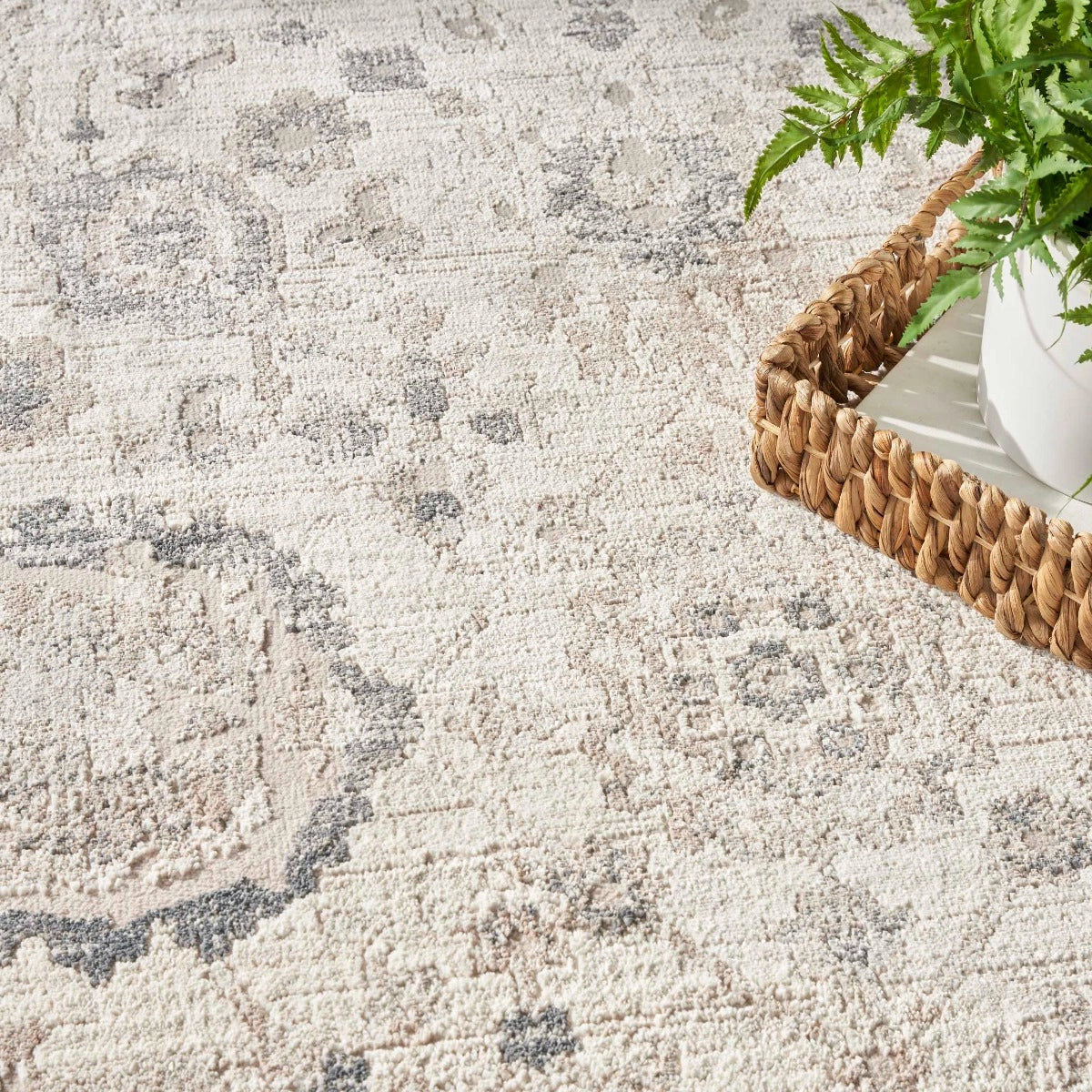 Tessa Ivory Multicolor Area Rug