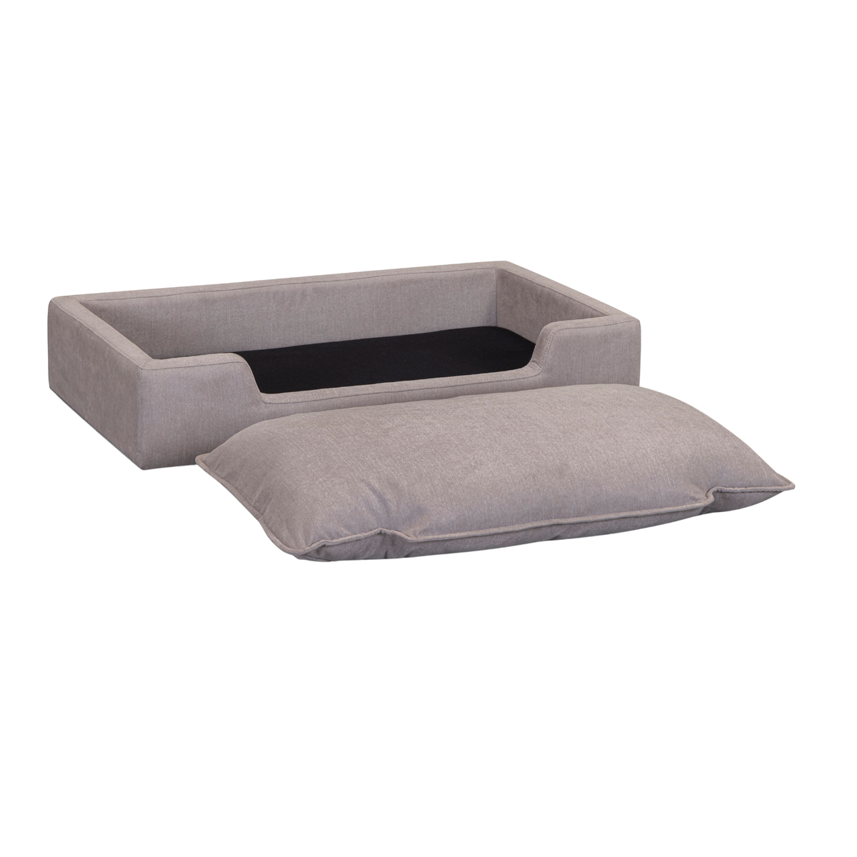 Karsyn 40.2" Performance Grey Fabric Modular Pet Bed