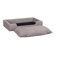 Karsyn 40.2" Performance Grey Fabric Modular Pet Bed