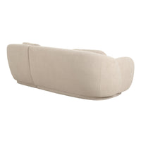 Covet 90.4” Cream Performance Boucle Sectional - RAF